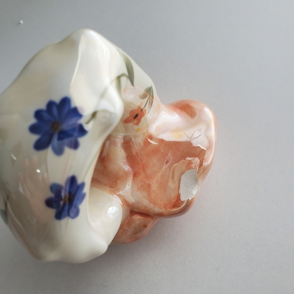 Milson & Louis 4 Handpainted Nappkin Holders - Picture 6 of 6